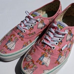 VANS X TOY STORY WOODY & LITTLE BO PEEP WOMEN 10